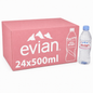 Evian Natural Mineral Water – 24 x 500ml Bottles
